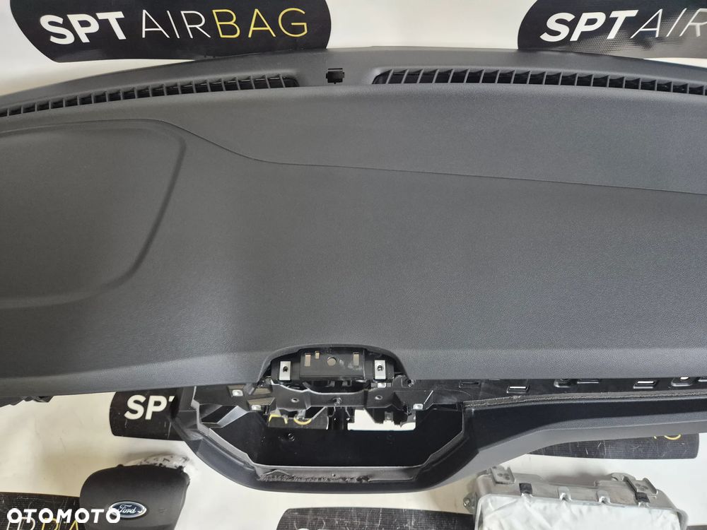 FORD FOCUS IV 4 MK4 LIFT KOKPIT DESKA KONSOLA PULPIT PODUSZKA AIRBAG AIR BAG PASY KIT SET - 3
