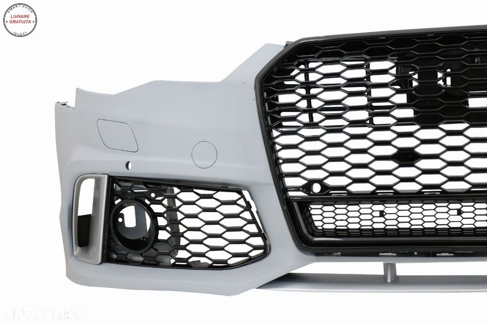 Bara Fata cu Grile Audi A6 C7 4G Facelift (2015-2018) RS6 Design- livrare gratuita - 2
