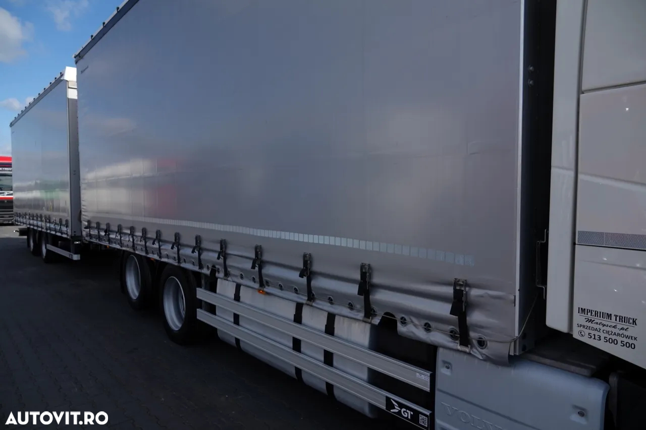 Volvo FH 460 / SET TANDEM / 120 M3 / ALL ON PNEUMATICE / 2022 / DUPĂ CONTRACTUL DE SERVICE GOLD - 16