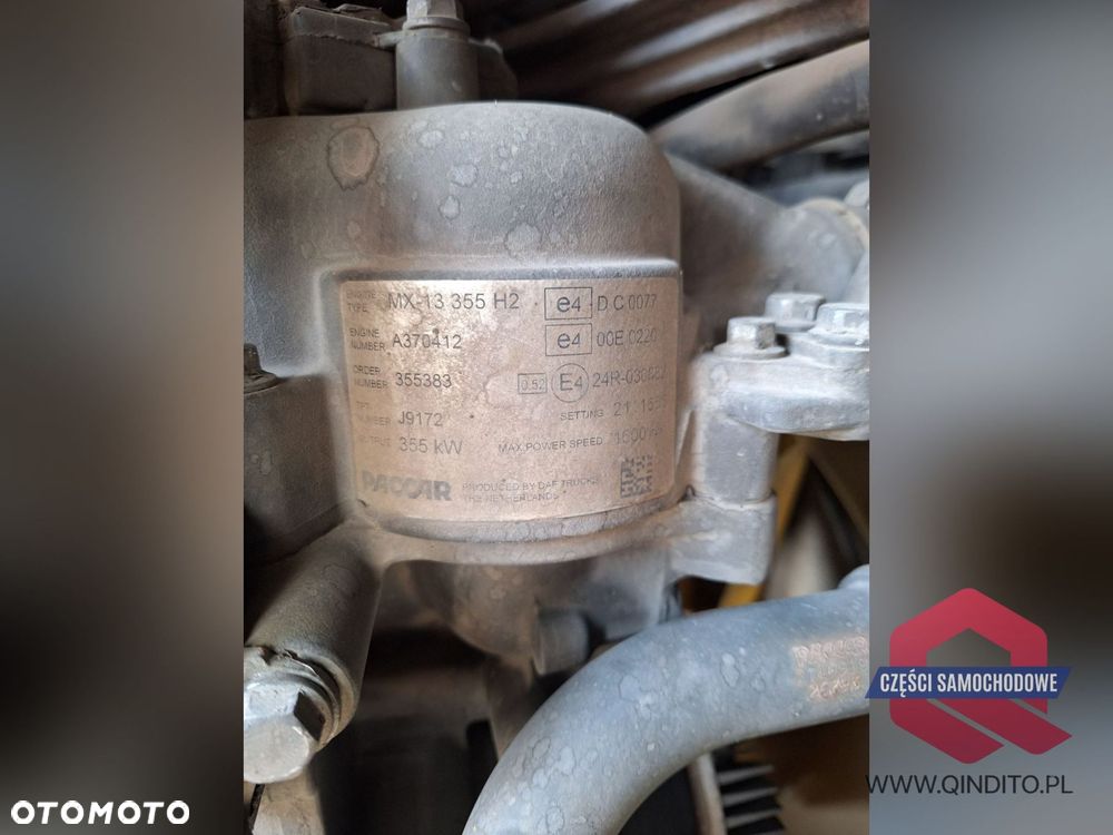 SILNIK DAF MX-13 355 H2 480KM EURO 6 - 2