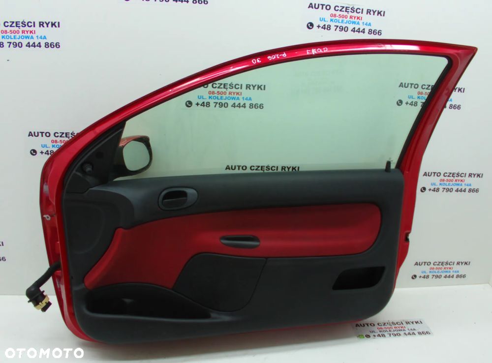 Peugeot 206 Drzwi Prawy Przód EKQ - 6