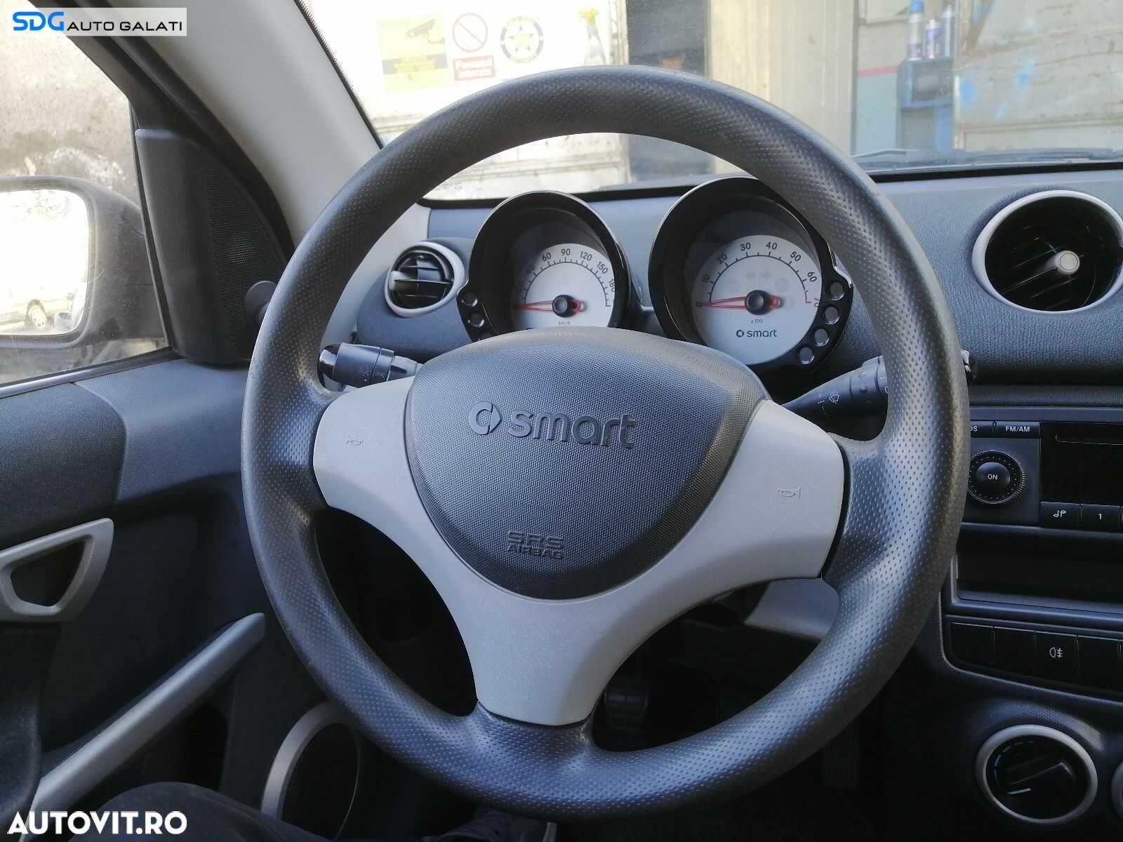 Volan Piele 3 Spite FARA Airbag Smart Forfour W454 2004 - 2006 [0791] - 1