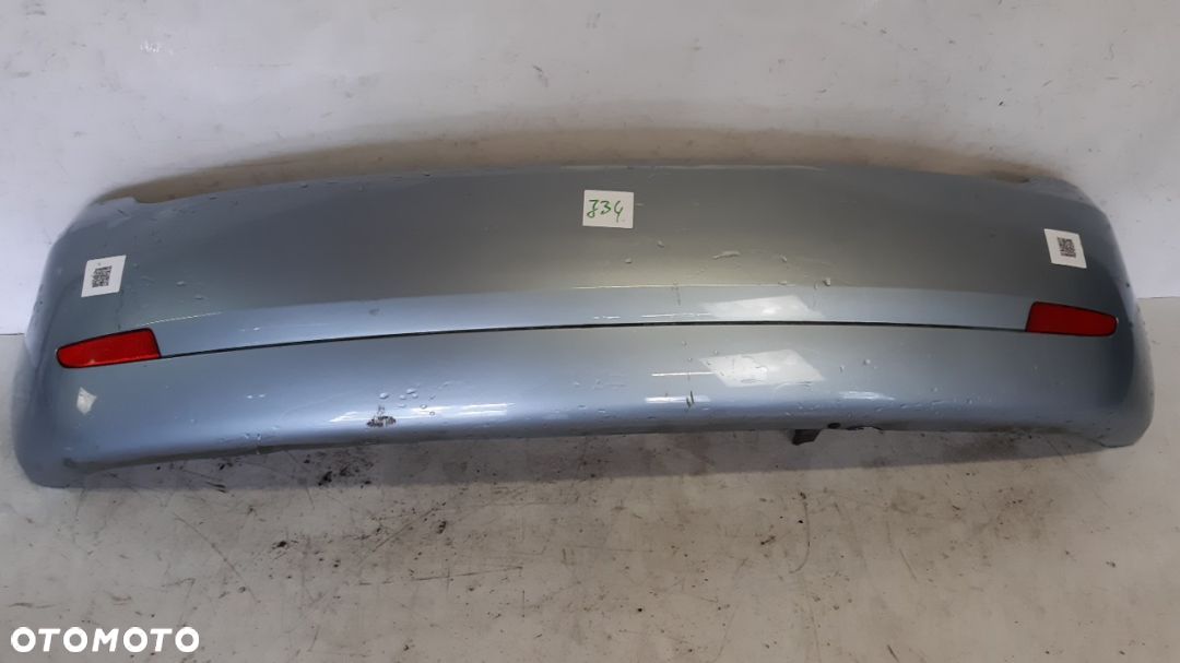 ) ZDERZAK TYŁ TYLNY FORD FIESTA MK.6 6 VI J4 BŁĘKITNY - 1
