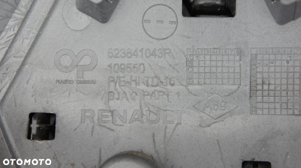 ATRAPA GRILL EMBLEMAT ZNACZEK RENAULT CLIO V LIFT - 7