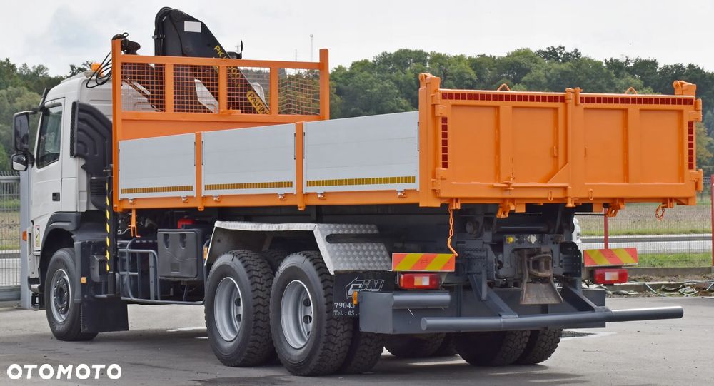 Volvo FM 380 * WYWROTKA 6.20 m + PK 12000 + PILOT / 6x4 - 6