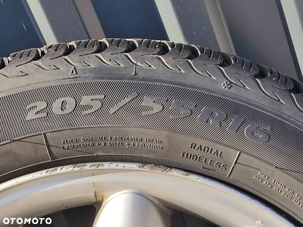 MERCEDES w203 01-07r Koła z Oponami Zimowymi 205/55 R16 - 4