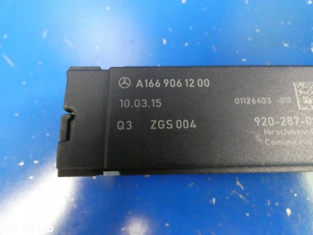 MERCEDES C KLASA W205 W117 W176 MODUŁ WZMACNIACZ ANTENY - 2