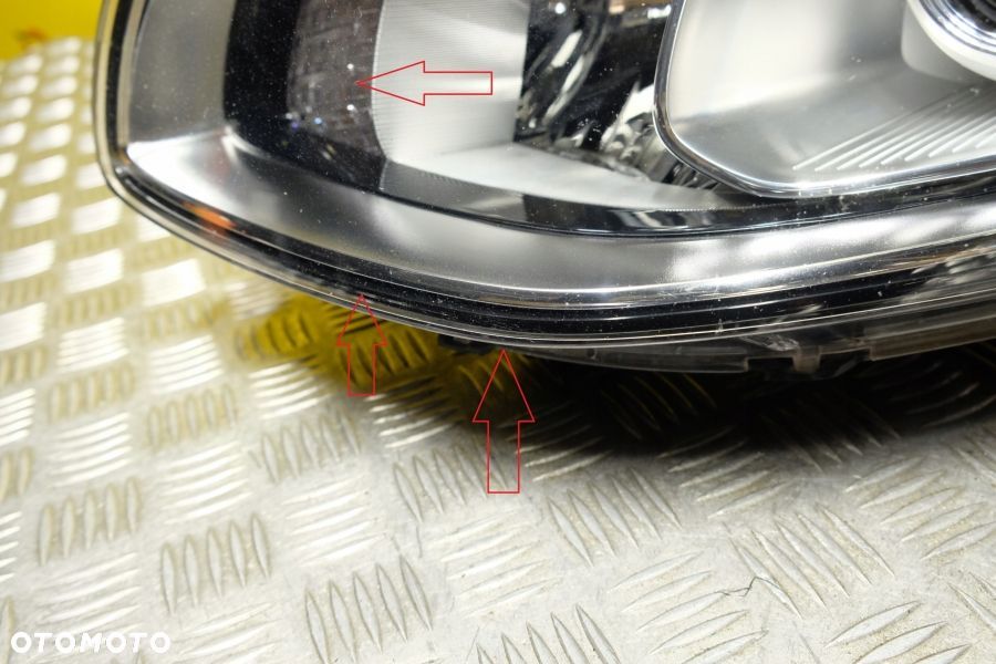 KIA SOUL II 2014- REFLEKTOR LAMPA PRZÓD ZWYKŁA SOCZEWKOWA LEWA USA - 4
