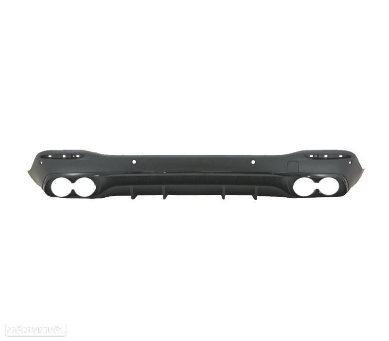 DIFUSOR MERCEDES GLE W167 AMG 19- LOOK GLE53 PRETO - 4