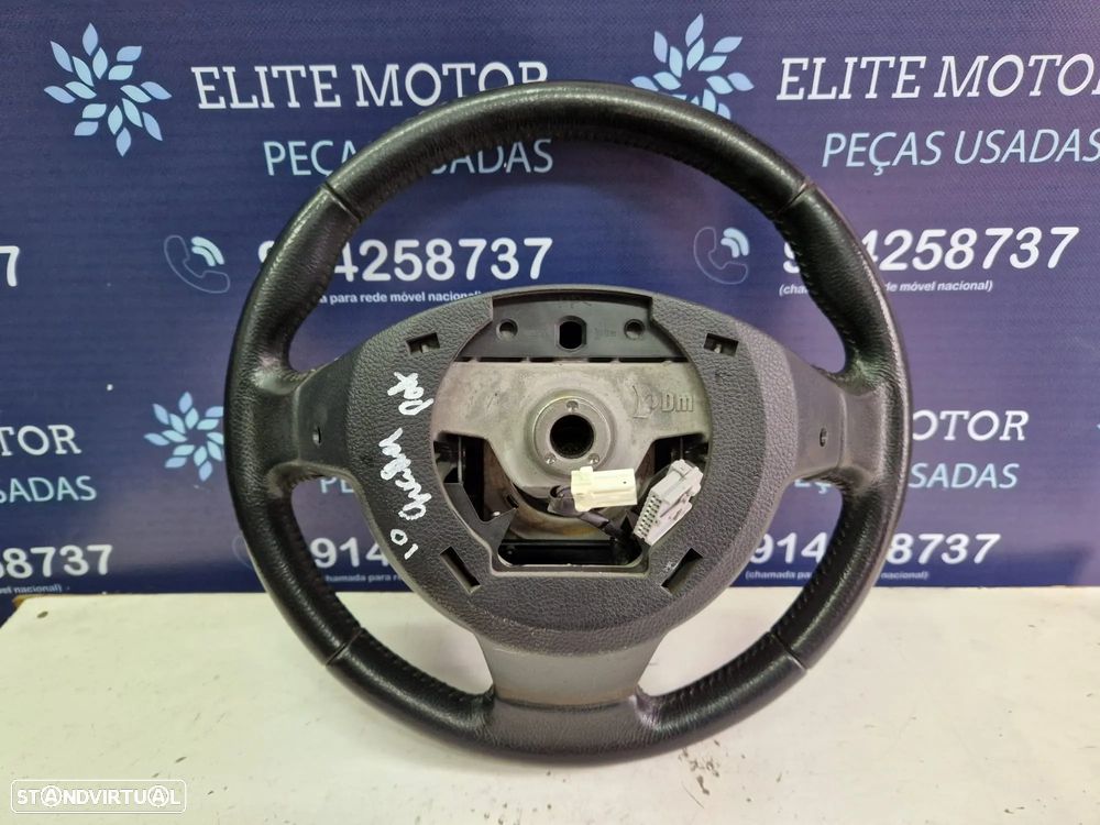 Volante usado pele com airbag NISSAN QASHQAI J10 COMANDOS MULTIFUNÇÕES - 5