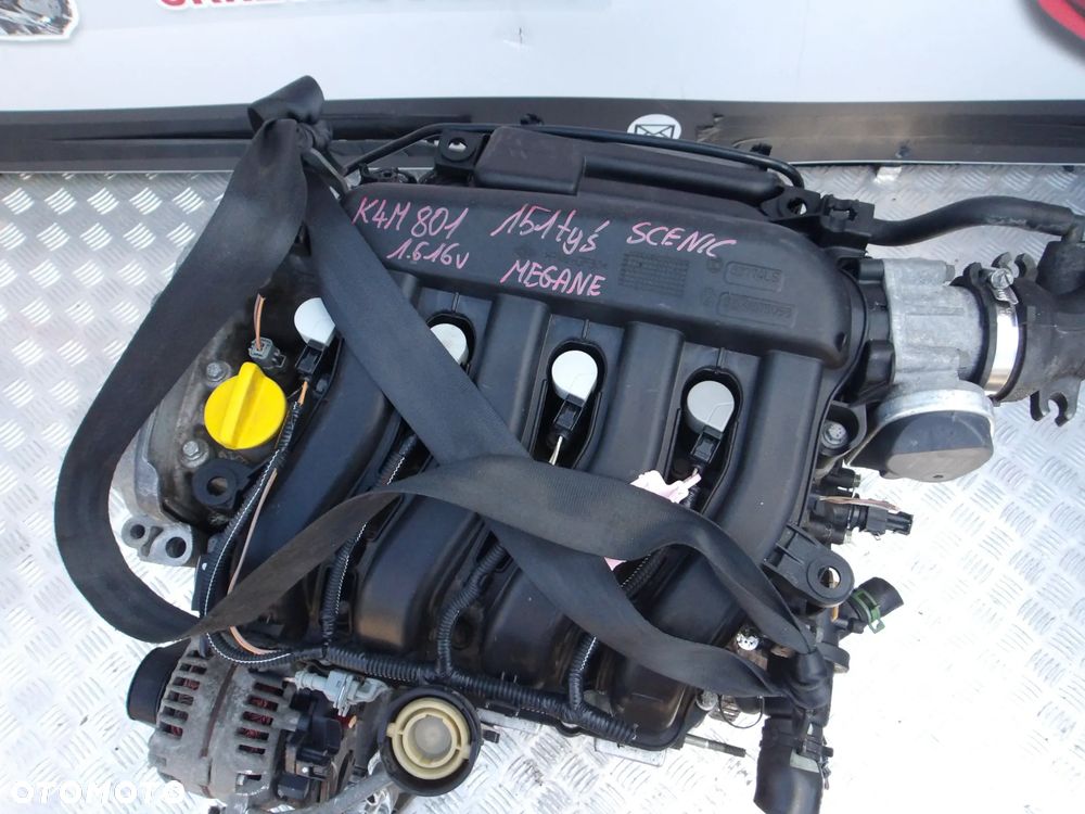 SILNIK RENAULT CLIO 1.6 16V K4M801 151 TYS - 2