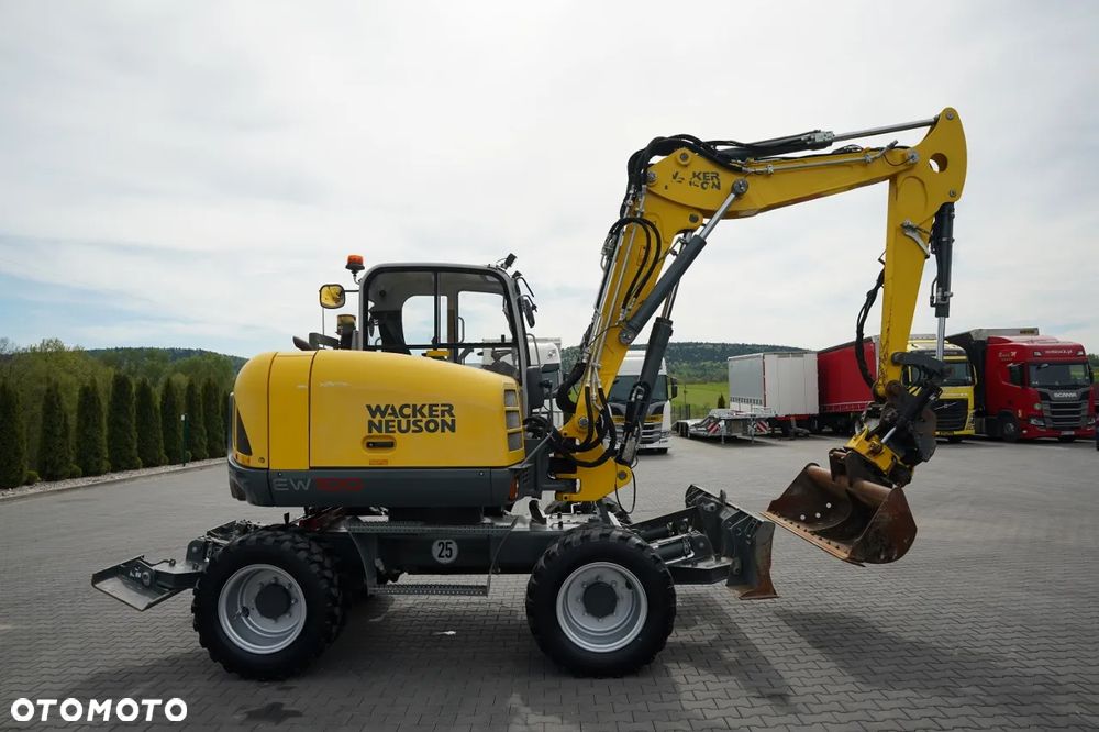 Wacker Neuson NEUSON EW 100 / KOPARKA KOŁOWA / ROTOTIL / KLIMATYZACJA / KAMERA / - 15