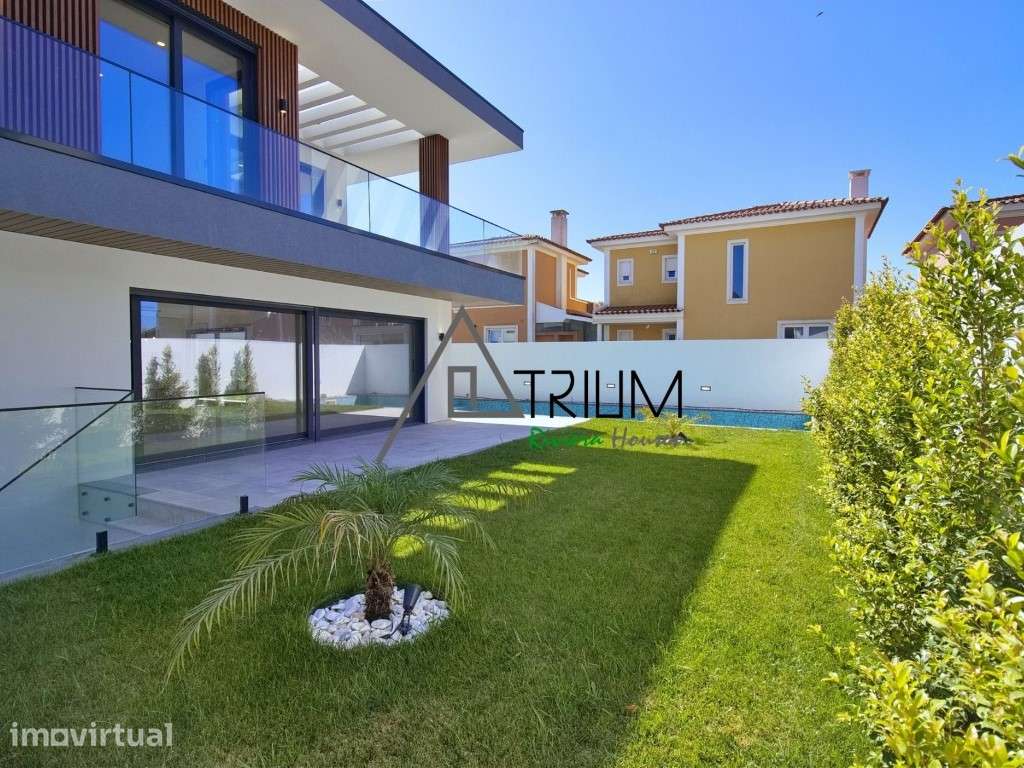 Moradia Contemporânea de Luxo com Piscina Aquecida, Jardim e Cave M... - Grande imagem: 4/50
