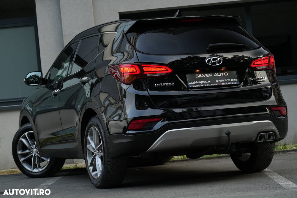 Hyundai Santa Fe blue 2.2 CRDI 4WD Automatik Style - 23