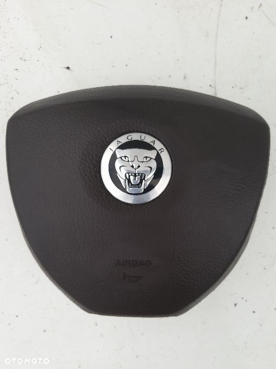 Jaguar XF X250 poduszka airbag kierowcy Kierownicy  9W83-043B13-AD Ładna Brązowa