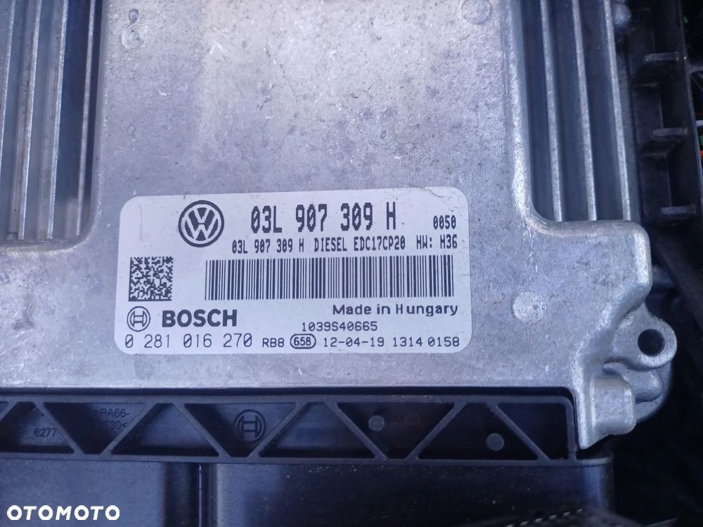 Sterownik Silnika t5 t6 03l907309h CFCA BITDI 180km - 1