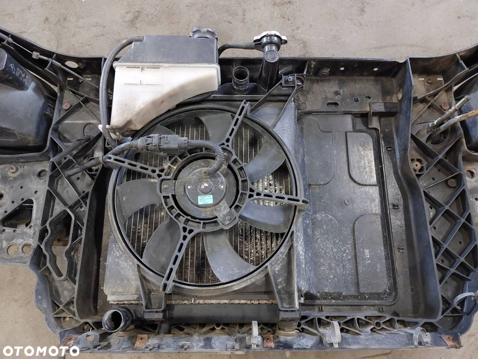 PAS PRZEDNI WZMOCNIENIE CZOŁOWE + LAMPY HYUNDAI GETZ I 1.3 12V - 8