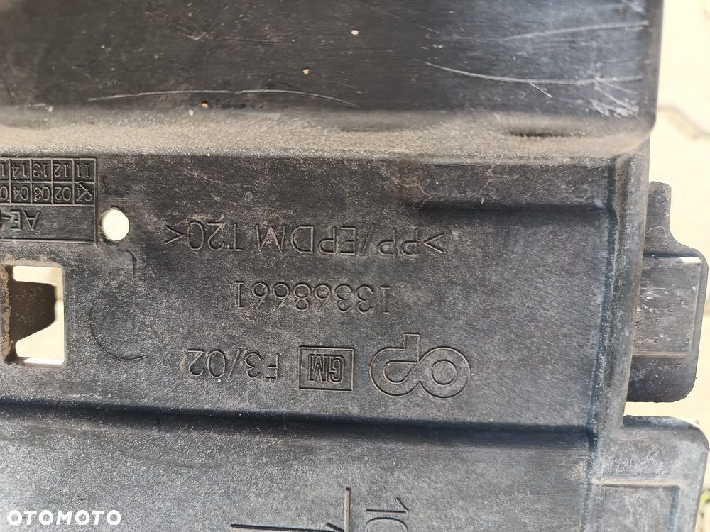 OPEL ASTRA J IV LIFT OSŁONA PŁYTA POD ZDERZAK DOLNA PRZÓD 13368661 - 2