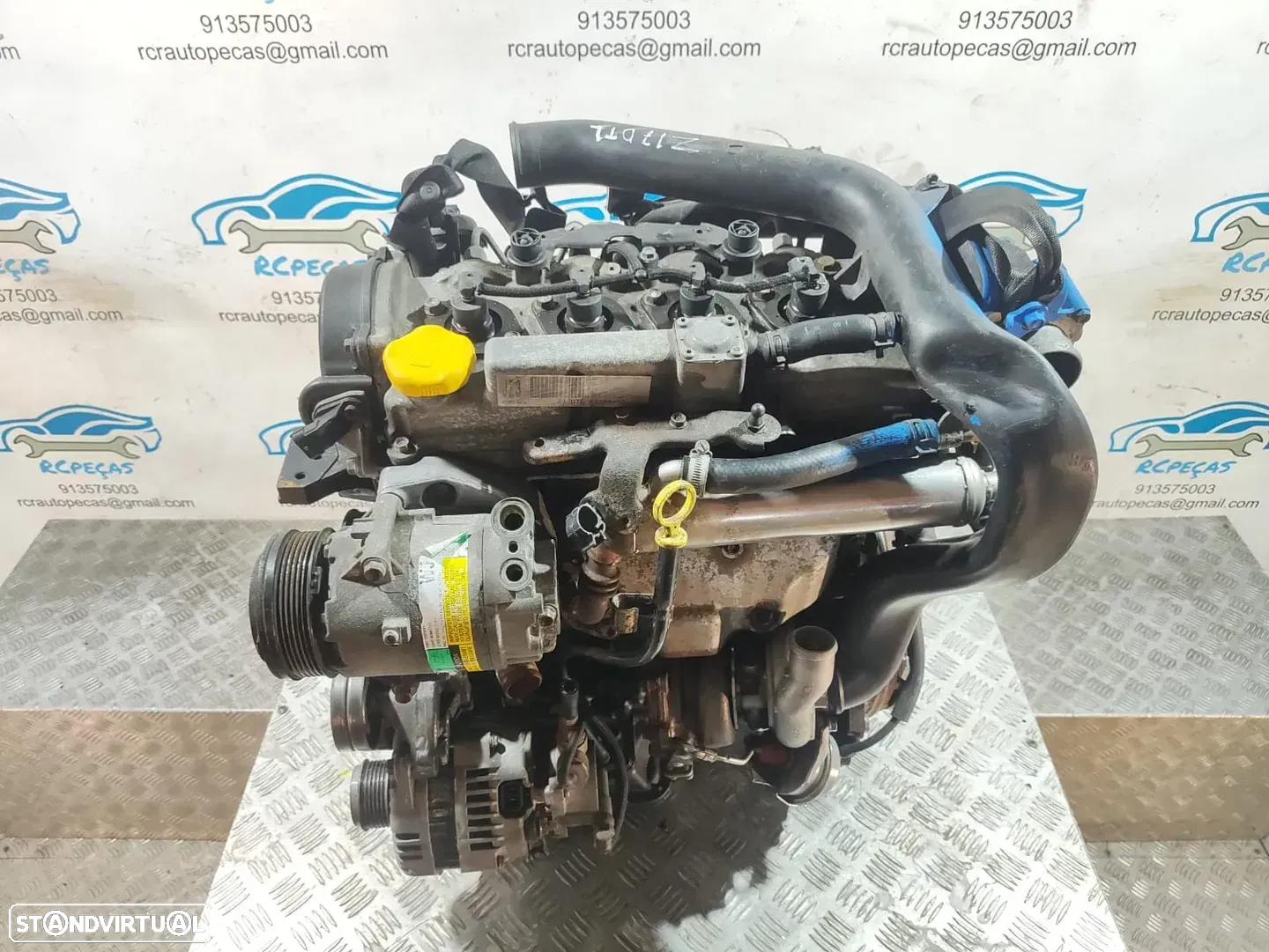 Motor completo Opel 1.7 CDTI 16v 80cv Z17DTL Injeção Bosch - 5