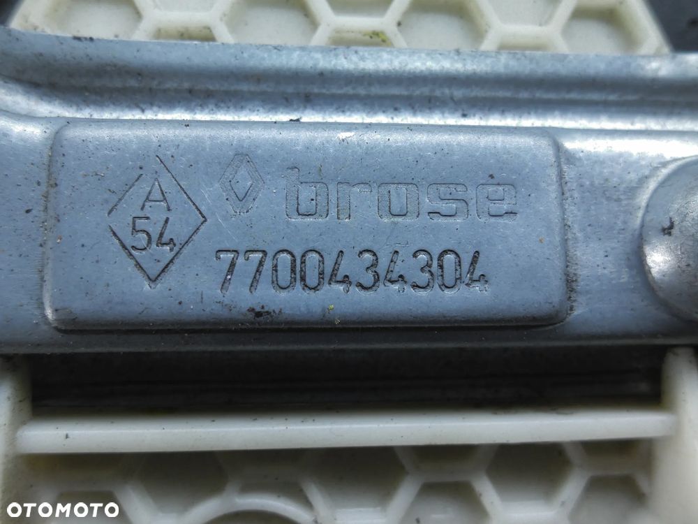 PODNOŚNIK SZYBY PRAWY TYŁ CLIO II 7700434304 POSIADAM 3 SZT - 5