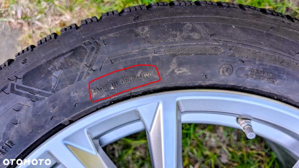 Prawie nowe oryginalne koła aluminiowe z oponami zimowymi - 9