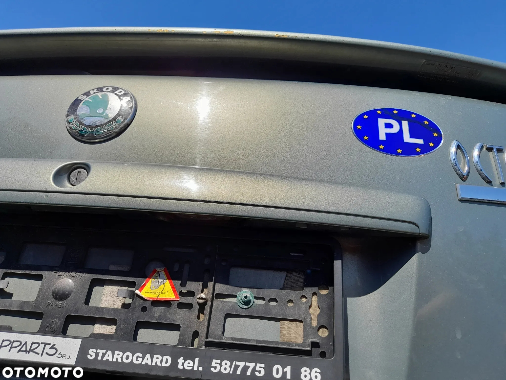 SKODA OCTAVIA I LIFT KLAPA BAGAŻNIKA LF6G 9596 - 11