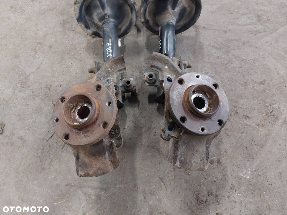 AMORTYZATOR SPRĘŻYNA ZWROTNICA LEWY PRZÓD + PRAWY PRZÓD FIAT SEICENTO 900 - 4