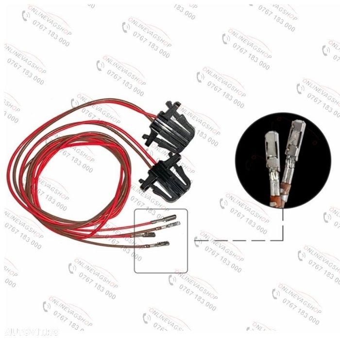 Cablaj lampi lumina avertizare usi VW Golf 5,6, Passat CC B6, B7 - 2