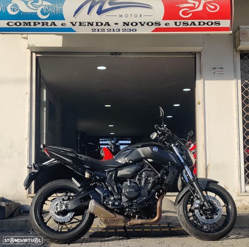 Yamaha MT-07 35 Kw (carta A2)