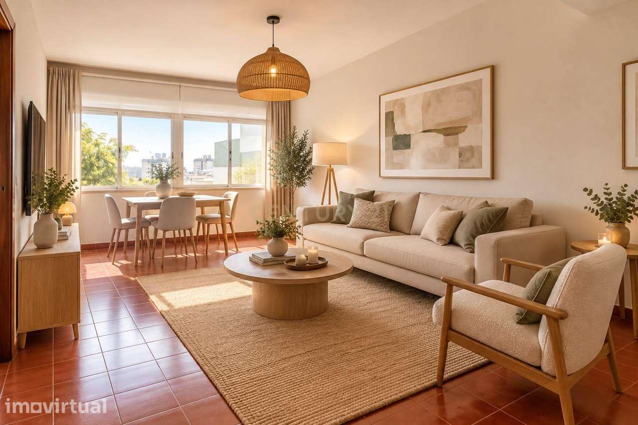 Apartamento T3 com Vista Rio nos Olivais, Lisboa