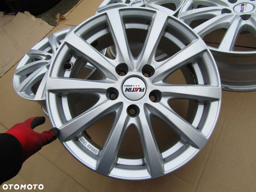 4x Felgi 16 VW Caddy T4 Jetta Touran Golf V VI Passat B5 B6 B7 B8 Skoda Octavia II Seat Leon 6,5 j 5x112 ET42 - 14
