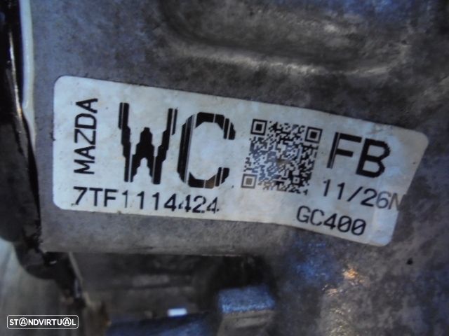 Caixa Velocidades 7TF1114424 WC FB GC400 MAZDA 6 II FASE 2 2008 2 FASE 2 1.8I 120CV 5P CINZA  GASOLINA 5V - 4