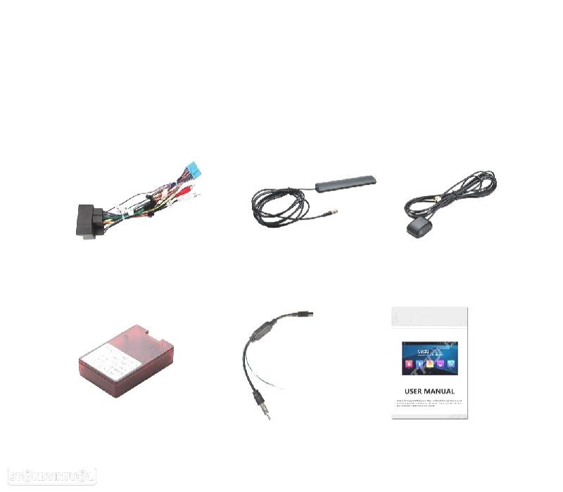 AUTO GPS ANDROID 11 PRETO PARA OPEL ASTRA H VIVARO ZAFIRA VECTRA CORSA D - 2