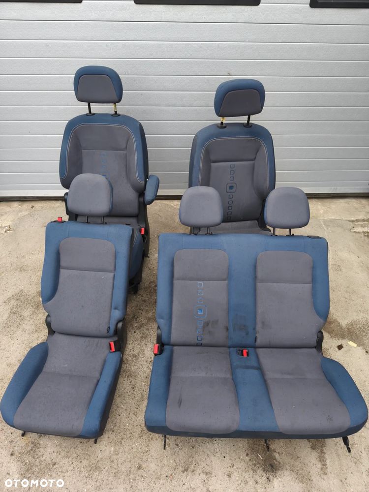 FOTELE PRZÓD TYŁ WNĘTRZE PEUGEOT PARTNER CITROEN BERLINGO - 1