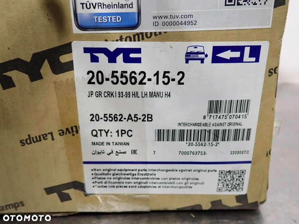 LAMPA LEWA PRZEDNIA JEEP GRAND CHEROKEE I - 7