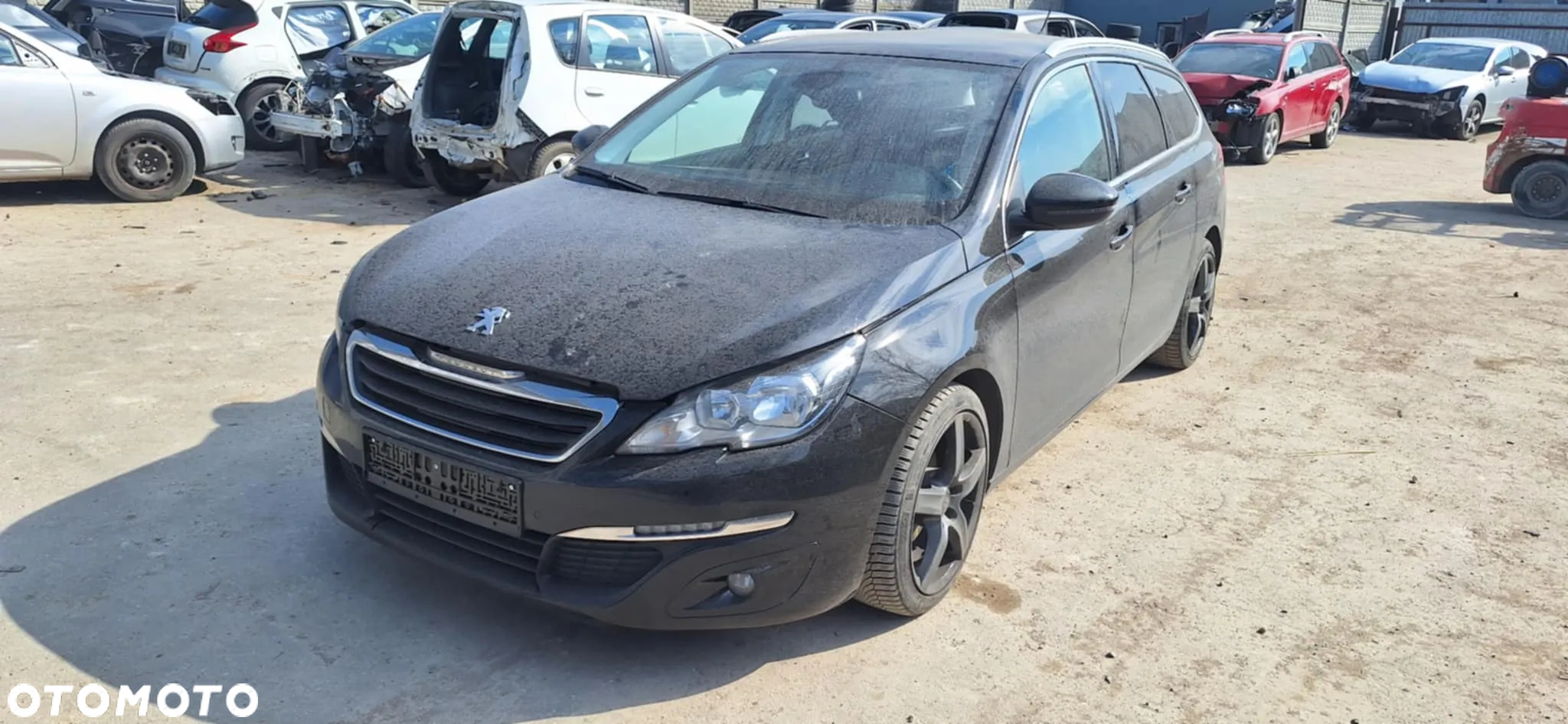 PEUGEOT 308 T9 II KTVD ćwiartka podłużnica prawy lewy przód - 2