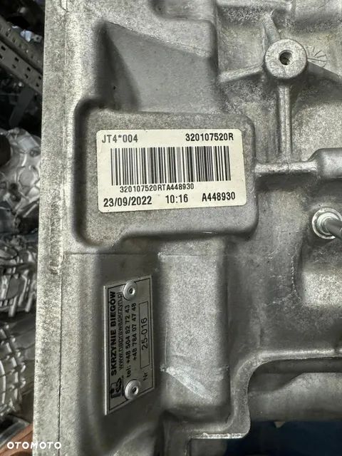 SKRZYNIA 6 BIEGÓW Dacia Sandero III 1,0 Sce JT4004 - 4