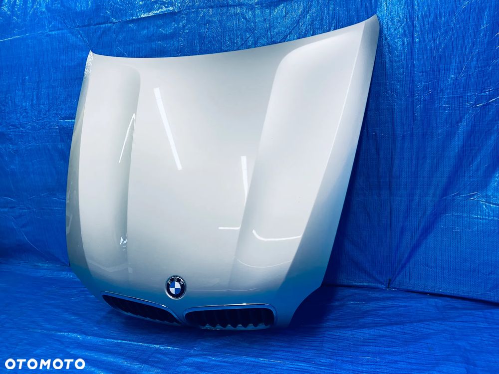 MASKA POKRYWA SILNIKA GRILL BMW X5 E70 X6 E71 LIFT ; SREBRNA LAKIER TITANSILBER 354/7 ORYGINAŁ - 7