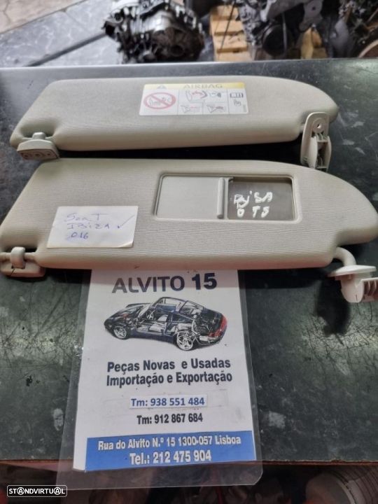 palas de sol Seat ibiza 2016 - 1