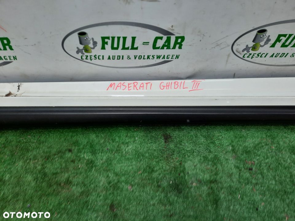 MASERATI GHIBLI III LISTWA NAKŁADKA PROGOWA PRAWA carbon karbon - 3