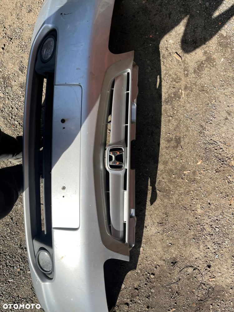 honda civic VII 7 zderzak przód przedni halogeny - 10