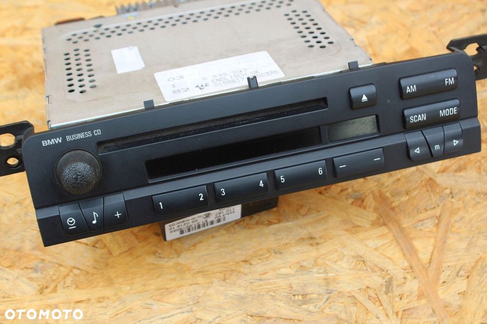 Radio BMW e46 BUSINESS CD RDS oryginalne 6935627 - 2