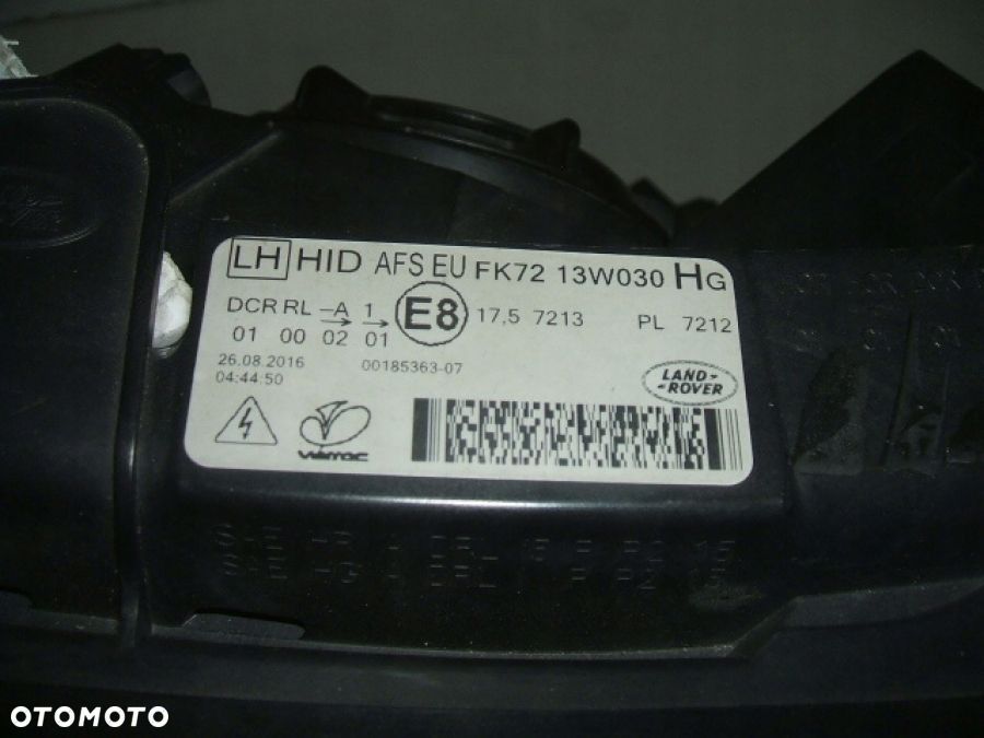 RANGE LAND ROVER DISCOVERY SPORT V L550 LAMPA LEWA PRAWA xenon bixenon AFS - 9