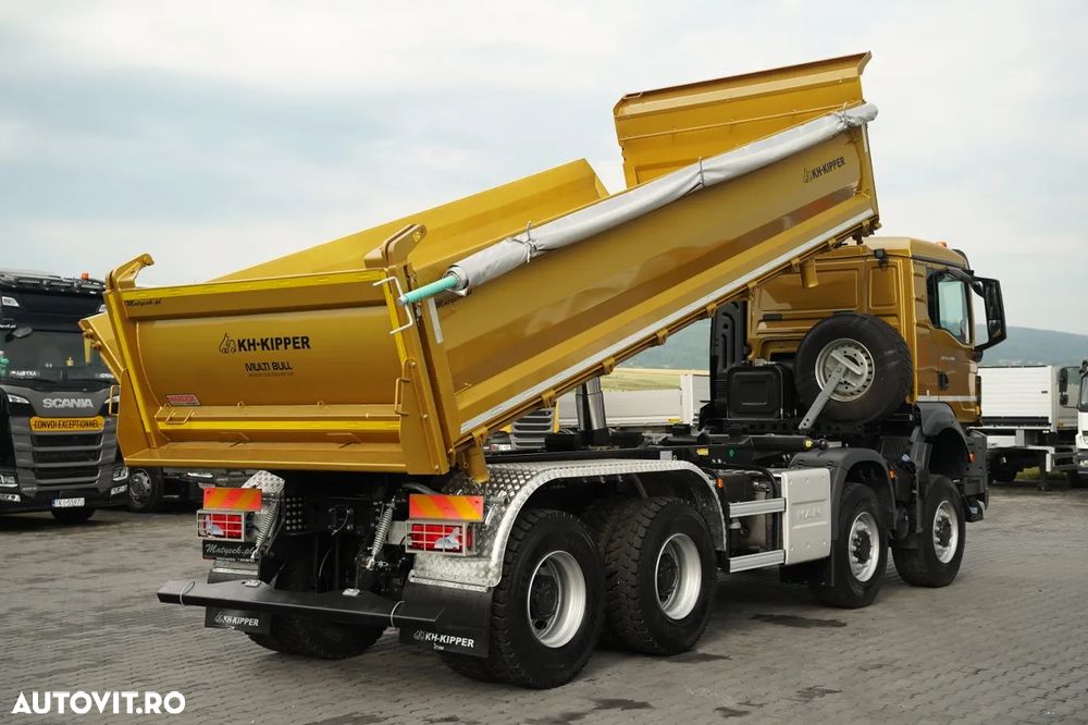 MAN TGS 41.480 / 8X6 / BASCULATOR 3 LATE / BORDMATIC / KH KIPPER / AUTOMAT / NOU / 2026 / - 5