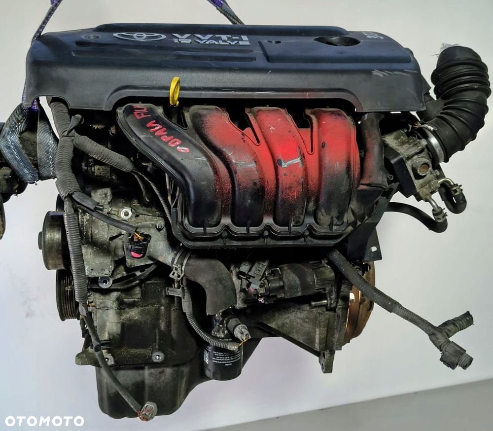 SILNIK KOMPLETNY TOYOTA Corolla 1.6B VVT-I, 3ZZ, 3Z-T52 - 3