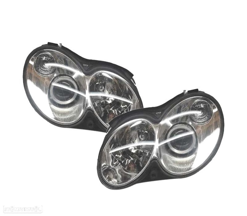 FARÓIS OPTICAS XENON W209 CLK 03-09 - 1