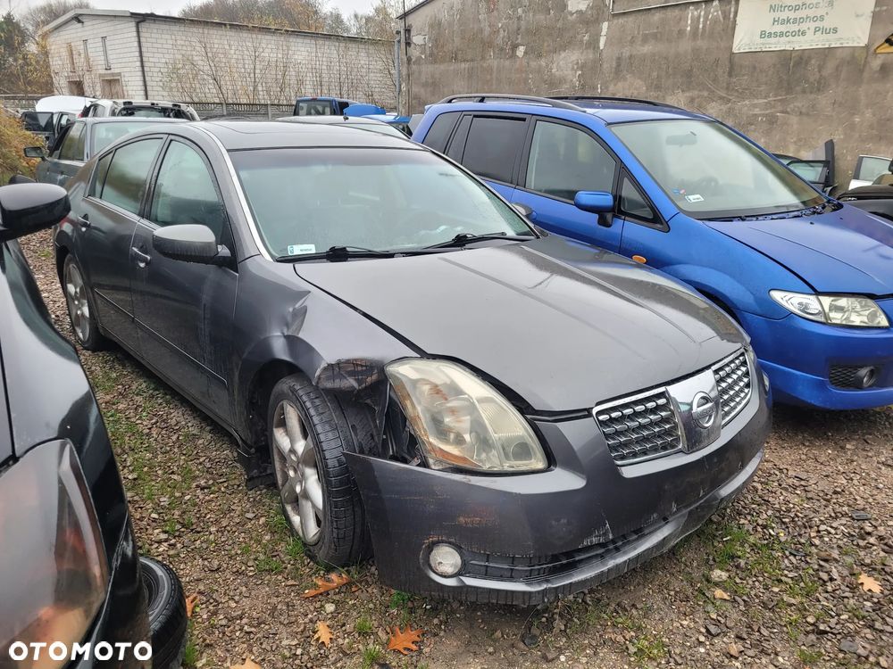 NISSAN MAXIMA K11 maska pokrywa silnika klapa bagażnika zderzak lampa reflektor pas przedni stop lampy halogeny