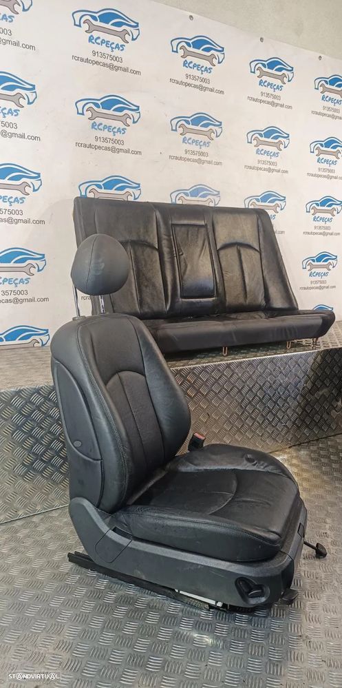 .BANCO BANCOS MERCEDES BENZ CLASS E W211 PELE AQUECIDO AIRBAG FRENTE FRONTAL TRASEIRO TRÁS - 13