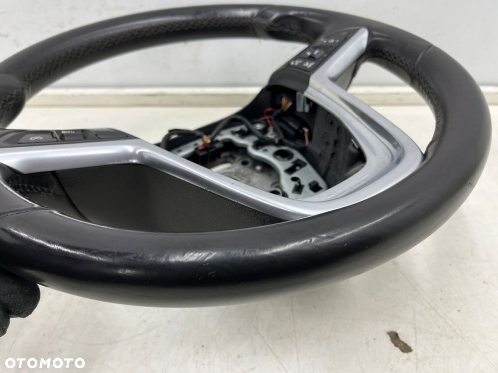 Kierownica Opel Insignia A 08-13r. skórzana multifunkcyjna EUROPA 13316547 - 7