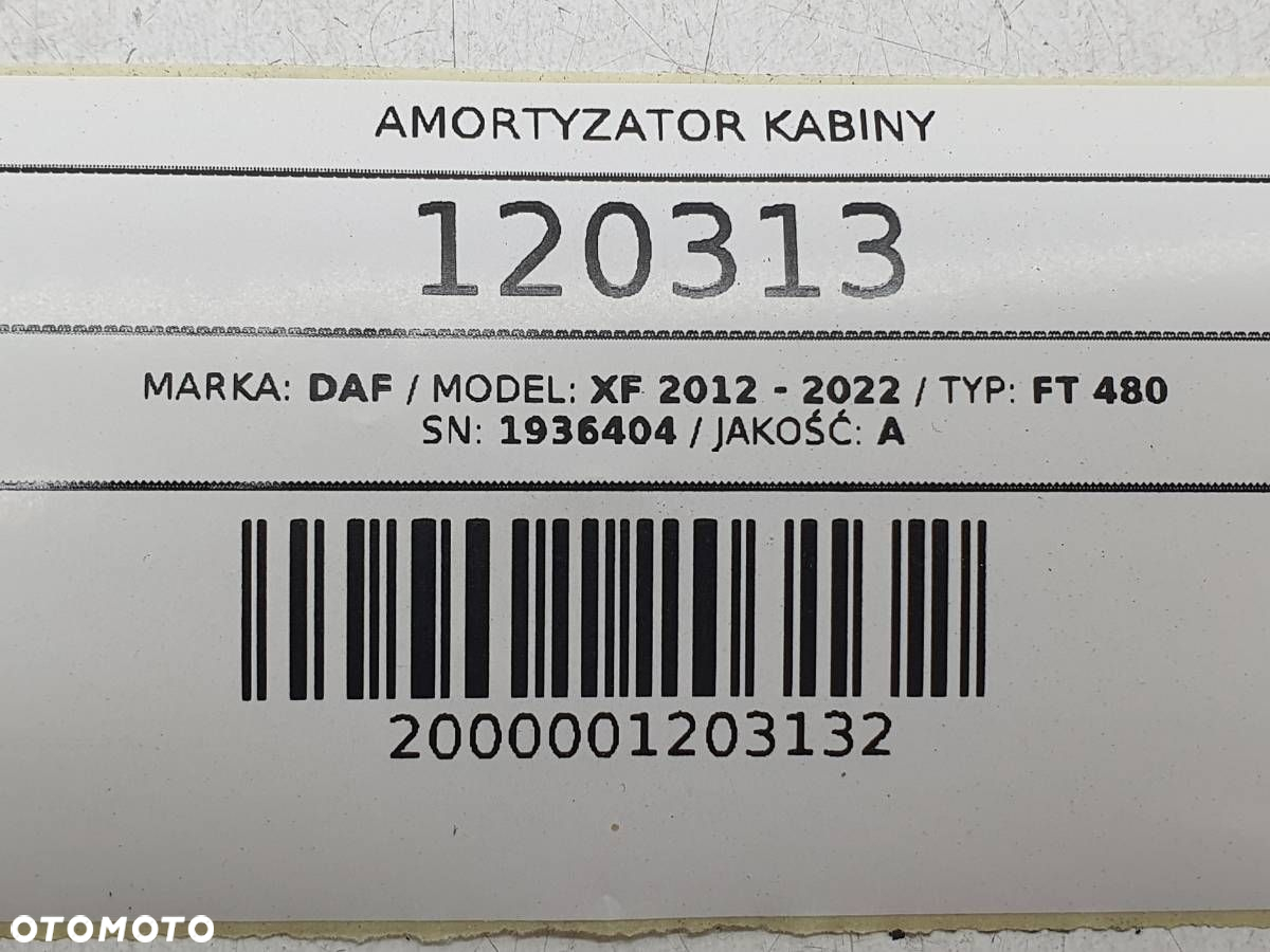 AMORTYZATOR SIŁOWNIK KABINY 1936404 DAF XF 106 2021 - 6
